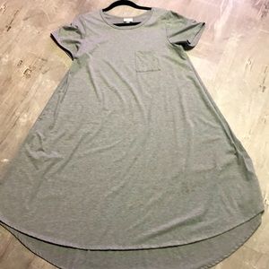 LuLaRoe Gray Carly Dress